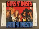 GUNS N ROSES APPETITE FOR CONVERSATION INTERVIEW ALBUM WHITE VINYL LP BAK 6001
