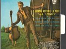45t original EP ESPAGNE JOHNNY HALLYDAY 437 054 quand revient la nuit  languette