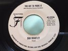 Northern Soul 45 : Dan Brantley   You Got To Prove It   Federal 12556
