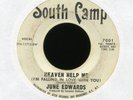 JUNE EDWARDS Heaven Help Me on South Camp Northern Soul 45 Hear