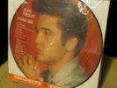 rare ELVIS PRESLEY hound dog SEALED 1984 PICTURE DISC LP + everlasting calendar