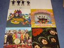 BEATLES 6 MINT LPs WHITE ALBUM/YELLOW SUBMARINE/SGT PEPPER/RUBBER SOUL/MMT/HELP