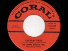 ROCKABILLY-JOHNNY BURNETTE TRIO-CORAL 61675-OH BABY BABE/MIDNIGHT TRAIN