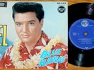 ELVIS PRESLEY French France EP blue solid center EL BLUE HAWAII 1-62 RCA 86.305