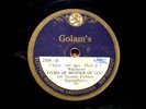 GOLAM'S CHRISTMAS RECORD  In Greek, Arabic and English  ca.1925 Mysterious