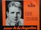 Eddie Cochran ep. Never to be forgotten.