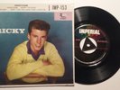 RICKY NELSON HONEYCOMB + 3 IMPERIAL IMP 153 EP +PS ITALY EX+ ROCK'N'ROLL  '58