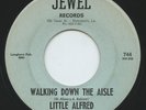 HEAR - Rare Doo Wop 45 - Little Alfred - Walking Down The Aisle - Jewel # 744
