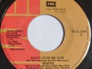 RARE 45 QUEEN  DON´T STOP ME NOW - IN ONLY SEVEN DAY -  EMI PERU 1978
