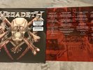 (2) Megadeth Lp’s Killing Is My Business Silver Signed & Rust In Peace Vinyl New
