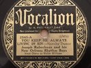 HEAR ; JOSEPH ROBECHAUX AND HIS NEW ORLEANS RHYTHM BOYS VOCALION Jig Music