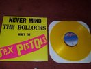 Sex pistols never mind the bollocks Limited Edition Yellow Music Records