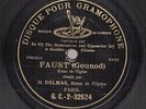 122g5.  Jean Delmas - Faust-Scene de l'eglise - French G&T GC.2-32624