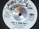 FUNK SOUL 45 - BENNY GORDON - GIVE A DAMN Part 1 & 2 Promo Phil-L.A. VG++  Hear