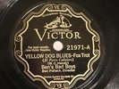 JAZZ BEN POLLACK BOYS Yellow Dog Blues / Wang-Wang Blues VICTOR 21971 E