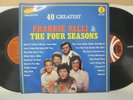 FRANKIE VALLI AND THE FOUR SEASONS 40 Greatest Hits 2-LP EX- (Best of) K-TEL 60s