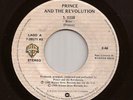 Rare Panama Press 45 PRINCE AND THE REVOLUTION Kiss / Love or Money WARNER BROS