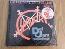 SLAYER - CRIMINALLY INSANE + FREE DEF JAM PATCH - MINT STILL SEALED