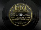 Bing Crosby - Decca 78 RPM - Santa Claus Is Comin' To Town / Jingle Bells A1