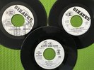 LOT:3 MOTHERS WHITE LABEL PROMO 45s MY GUITAR CLETUS JUNIER/TEARS (ITALY) ZAPPA
