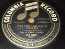 Stanley Kirkby It’s A Long, Long Way To Tipperary/ Old Comrades March VG 1914