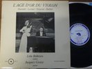 LOLA BOBESCO - JACQUES GENTY / L'age d'or du violon  /  ALPHA DB 177