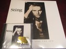 STING NOTHING LIKE SUN GOLD TOUR CD SOUVENIR RARE LIMITED CD + 180 GRAM 2 LP SET