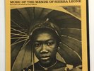 MUSIC OF THE MENDE OF Sierra Leone  ETHNIC FOLKWAYS LP W. INSERT BOOK   AFRICAN