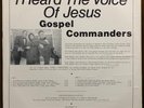 Gospel Commanders - I Heard The Voice of Jesus - Carrie Black Gospel LP EX HEAR