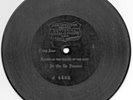 EARLY, RARE ZON-O-PHONE RECORD, ROCKED IN THE CRADLE OF THE DEEP, BY ED FRANKLIN