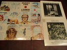 JOHN LENNON PEACE A CHANCE & IMAGINE HAPPY XMAS 45 SINGLES PICTURE SLEEVES +HITS