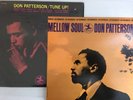 Set of 2 LPs - Don Patterson ?– Mellow Soul & Tune Up  - Prestige ?Records