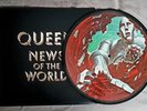 Queen news of the world picture disc number 0254 mint