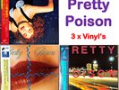 3 Set (1x ??? Sample) Pretty Poison Catch Me I'm Falling Nightime Japan