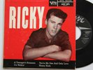 HEAR Ricky Nelson 45 EP Teenagers Romance VERVE 5048 rockabilly teen EX CLEAN