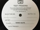 THE DAMNED THE BLACK ALBUM LP OG 1980 A&M RECORDS TEST PRESSING EX RARE