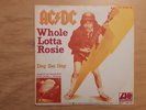 AC/DC - Whole lotta Rosie / Dog eat dog - Single - ATL 10 992