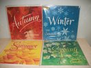 Four (4) Camarata/Disney SPRING/SUMMER/WINTER/FALL Record LPs - Beautiful Music