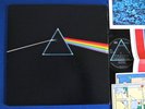 PINK FLOYD Dark Side Of The Moon UK Orig A3/B3 GRAMOPHONE RIM Complete w/Posters