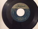THE DOMINOES,SIXTY MINUTE MAN, FEDERAL#12022,RARE BLUES 45 RECORD, 1951