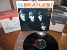 Meet THE BEATLES Rare Vinyl Lp Stereo Capitol Stunning
