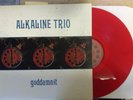 ALKALINE TRIO Goddamnit LP RED VINYL REDUX new blink 182 nofx afi