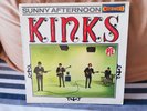 THE KINKS Sunny Afternoon RARE French 1966 BIEM Original LP With Tag (Languette)