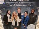 Pentatonix Thats Christmas To Me Rare Color Barnes & Noble Blue Vinyl LP SEALED