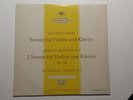 RAVEL MIHALOVICI SONATAS X VIOLIN & PIANO MAX ROSTAL DGG TULIP 1ED GERMANY MINT