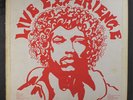 JIMI HENDRIX: Live Experience LP (white & red label, clear taped seams)