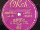 jazz vocal 78 RPM CAB CALLOWAY The Jumpin Jive Trylon Swing OKEH E