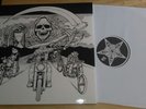 SPEEDWOLF RIDE WITH DEATH GATEFOLD LP, ORIGINAL 1ST PRESSING WITH POSTER,tape,7