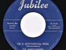 RARE DOO WOP   Marylanders : Sentimental Fool / Sittin By The River   Jubilee 45
