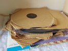 Vintage gramophone records